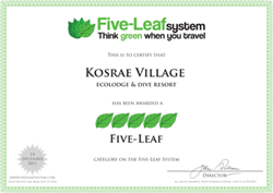 Kosrae Village Five Leaf Eco Certificaton